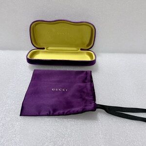 Gucci Sunglasses Eyeglasses Purple Hard Clamshell Case